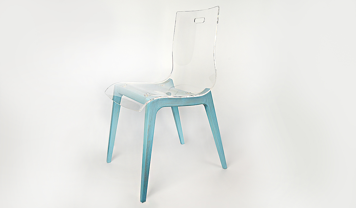 Прозрачный акриловый стул изображение 2
